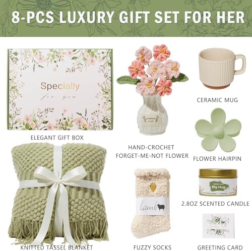 OHATOS Sympathy Gift Baskets for Women, Get Well Soon Care Package