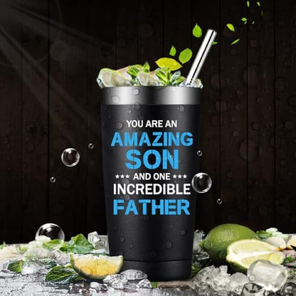 Fufandi Gifts for Son - You Are an Amazing Son Tumbler Cup 20oz