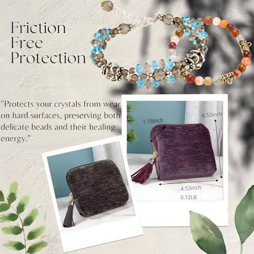 Travel Jewelry Case, Small High-End Large-Capacity Tassel Storage Bag