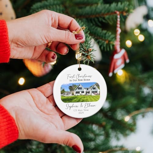 New Home Ornament 2026 House Warming Gifts,Personalized Christmas