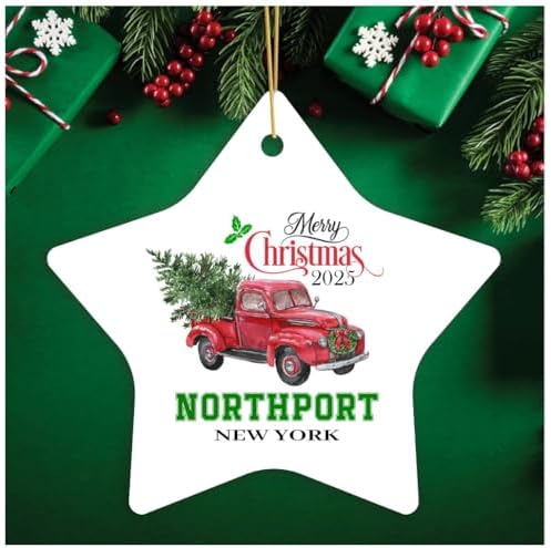 2025 Christmas Tree Ornaments Northport New York Ornament Gift Holiday