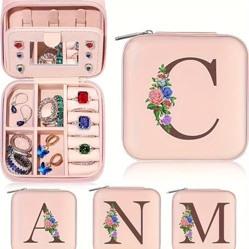 Personalized Jewelry Box - A portable storage box for travel rings