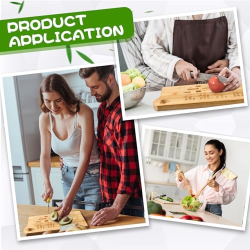4 Pcs Christian Cutting Board Gifts for Women, God Cares for You