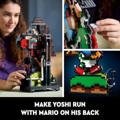 LEGO Super Mario World: Mario & Yoshi Building Set for Adults, Ages