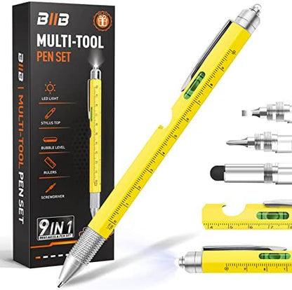 BIIB Stocking Stuffers for Men Adults, Gifts for Men 9-in-1 Multitool