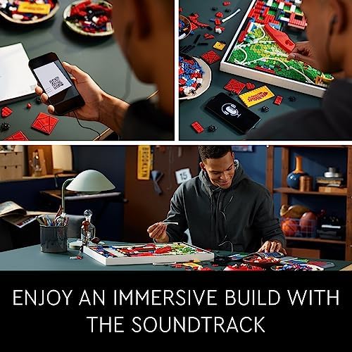 LEGO Art The Amazing Spider-Man 31209 Build & Display Home Decor Wall
