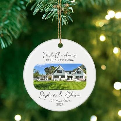 New Home Ornament 2026 House Warming Gifts,Personalized Christmas