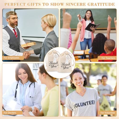NICEMOVIC 45 Pcs Employee Thank You Gifts Bulk, Thank You Keychain