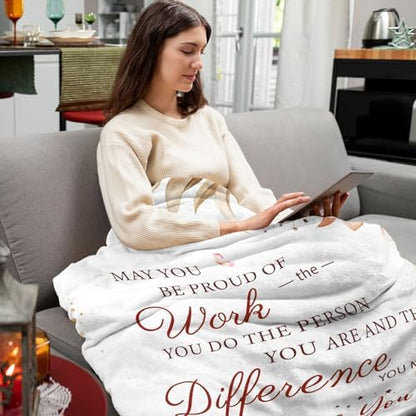 Employee Gifts, Thank You/Appreciation Gifts for Women Blanket