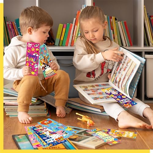 120 PCS Happy Birthday Bookmarks, 30 Unique Designs Double-Sided Read