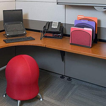 Safco Onyx Desk Organizer, 8 Tiered Vertical Compartments, Office and