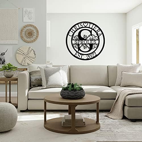 Custom Metal Sign, Metal Wall Art, Last Name Wall Decor, Custom Signs