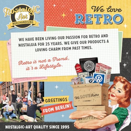 Nostalgic-Art Retro Enamel Cup, 12.2 oz, official license product