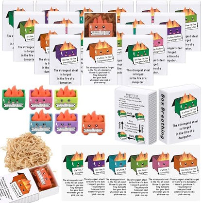 Realspring 12 Set Funny Dumpster Ornament Gift Bulk Dumpster Desk