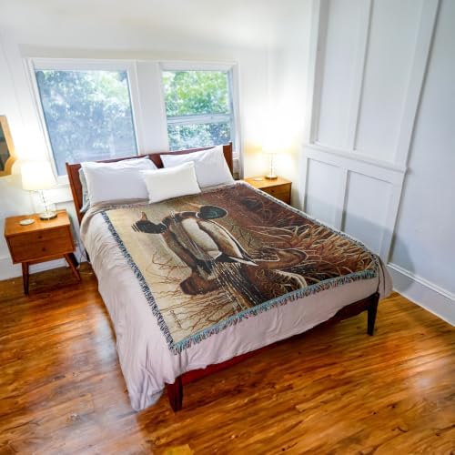 Pure Country Weavers Quiet Couple Blanket by Cynthie Fisher - Ducks