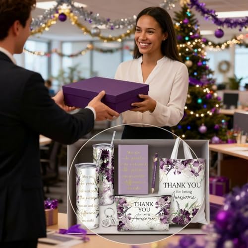 Wiwiqing 6 Pcs Employee Appreciation Gifts for Women, Elegant Style