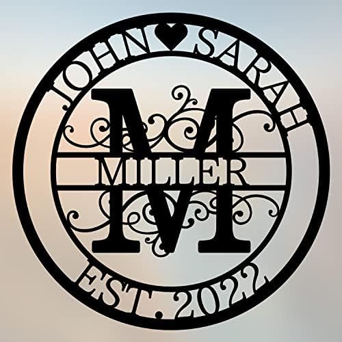 Custom Metal Sign - Personalized Name Sign - Family Sign - Outdoor