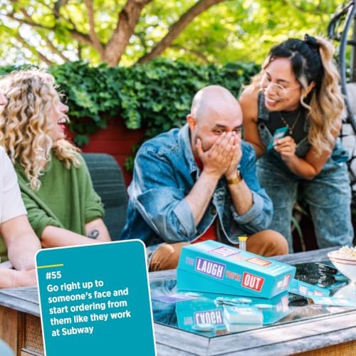 You Laugh You're Out | Charades Party Card Game for Adults & Teens