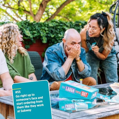 You Laugh You're Out | Charades Party Card Game for Adults & Teens