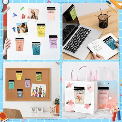 36 Sets Employee Appreciation Gifts Bulk Coffee Cup Sticky Notes with