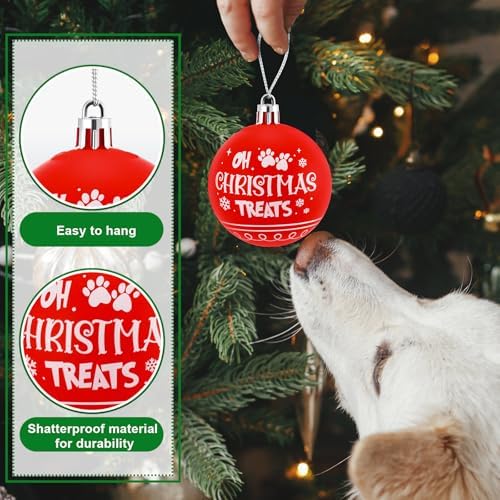 Roowest 18 Pcs Dogs Christmas Tree Ornament 2.36 Inch