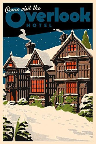 The Overlook Hotel Poster Come Visit Vintage Horror Movie Posters Cool