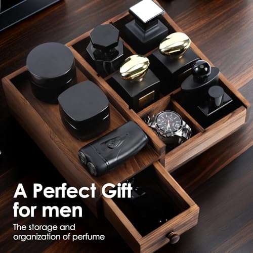 Cologne Organizer for Men,Cologne Stand,Dresser Organizer,Mens Room