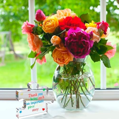 Teacher Appreciation Gifts for Women, Men - Thank You Engraved Acrylic