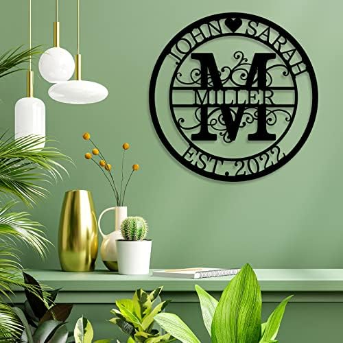 Custom Metal Sign - Personalized Name Sign - Family Sign - Outdoor