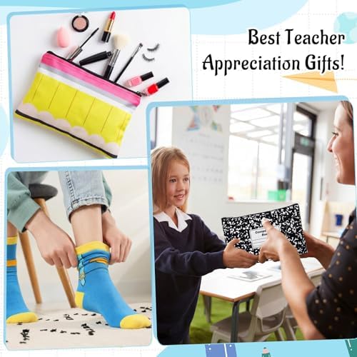 Funrous 32 Pcs Teacher Appreciation Gifts Set Thank You Teacher Makeup