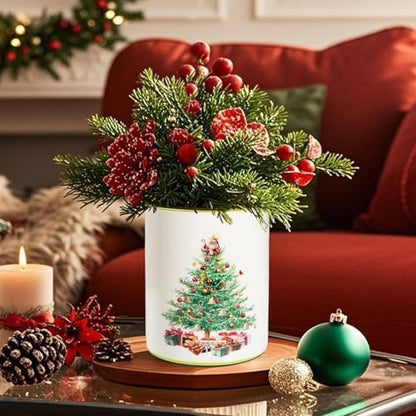 Christmas Utensil Holder, Christmas Tree Utensils Holder for Kitchen