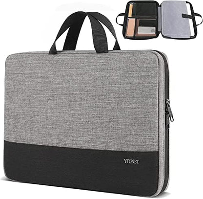 Ytonet Laptop Sleeve Case 17 17.3 Inch, Slim TSA Laptop Bag with