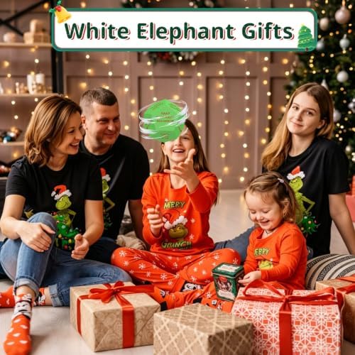 Santa Swap Gift Exchange Dice, Christmas Stocking Stuffers for Men