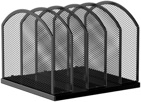 Gawerk 5-Section Vertical Desktop Organizer, 5-Section Mesh File