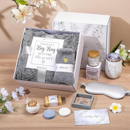 Sympathy Gift Basket for Loss of Loved One Hug in a Box for Women