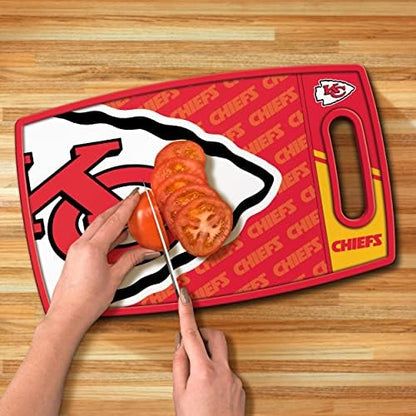 YouTheFan NFL Kansas City Chiefs Logo Series Cutting Board