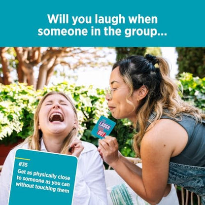 You Laugh You're Out | Charades Party Card Game for Adults & Teens