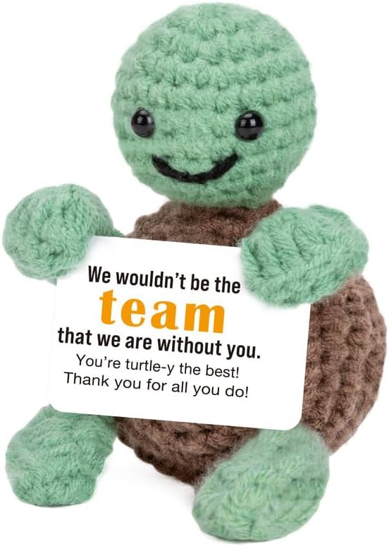 Xinezaa Appreciation Gifts for Coworker Employee Boss Team, Crochet
