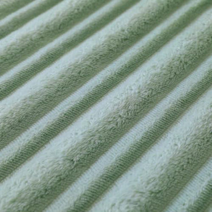 Puncuntex Sage Green Soft Throw Blanket 50"×60" for Couch Cozy 3D