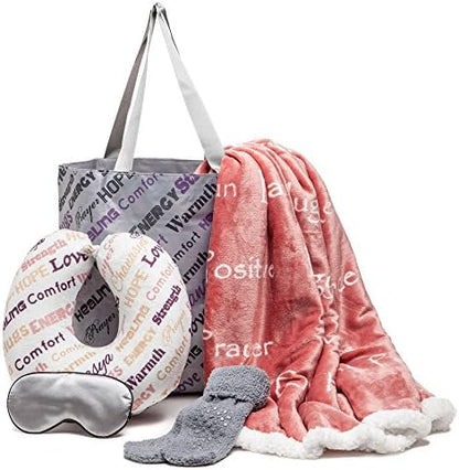 Chanasya Premium Care Gift Combo with Comfort Words, 5-Piece Set, Rose