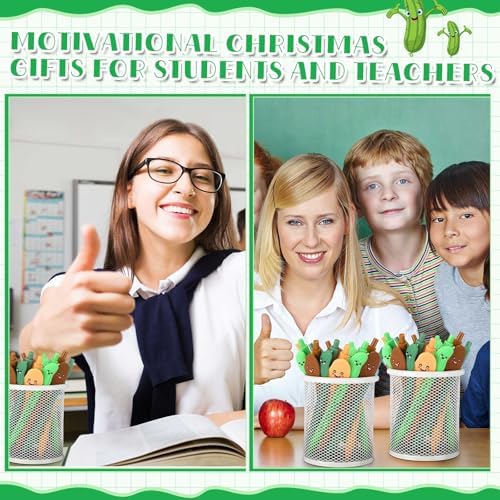 MotiMind 40 Sets Pickle and Potato Pen for Coworkers Bulk Employee