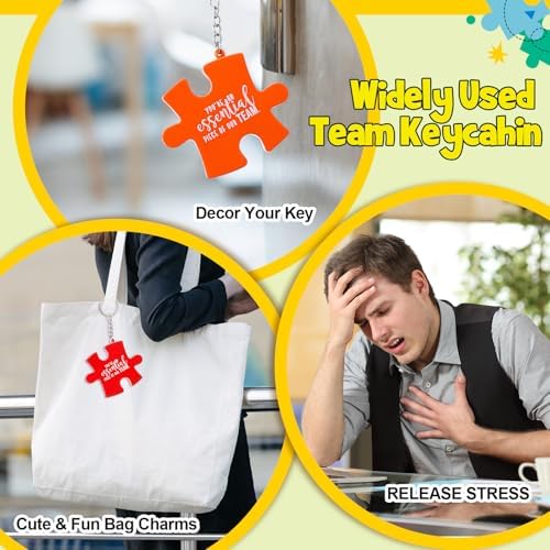 Hollowfly 40 Sets Team Appreciation Gifts, Flexible Pressed Puzzle