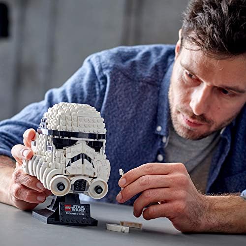 LEGO Star Wars Stormtrooper Helmet 75276 Building Kit, Cool Star Wars
