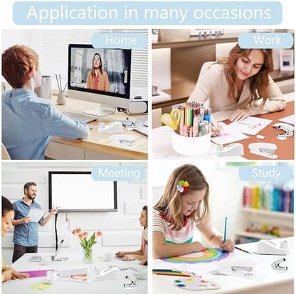 Dimonluce Office Desk Accessories, White Office Supplies Accessories
