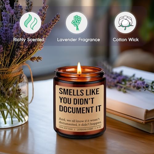 GSPY Candle, HR Gifts, Human Resources, Funny Office Gifts for