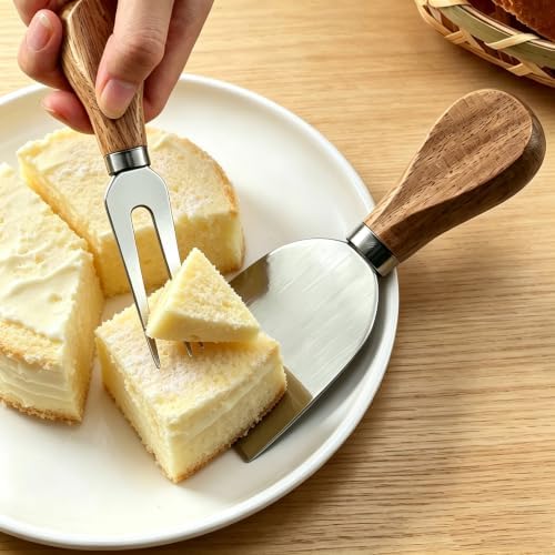 6-Piece Exquisite Cheese Knife Set, Stainless Steel Cheese Knives
