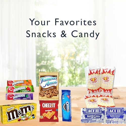 Ultimate Game Night Gift Basket – In a reusable popcorn Tin container
