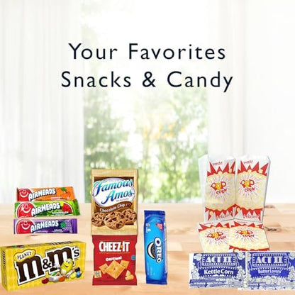 Ultimate Game Night Gift Basket – In a reusable popcorn Tin container