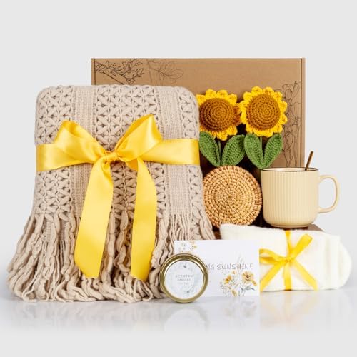 Birthday Gifts for Women, Self Care Gifts Baskets for Women, Get Well