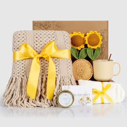 Birthday Gifts for Women, Self Care Gifts Baskets for Women, Get Well